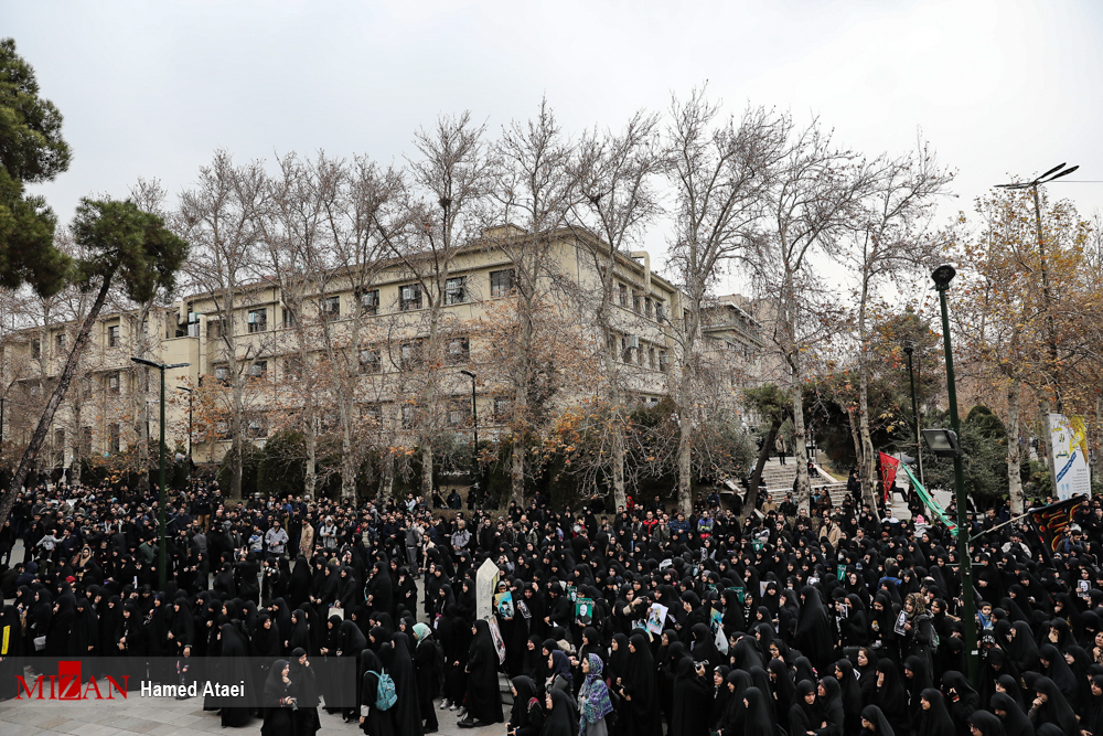 تجمع سوگواران شهادت سردار سلیمانی در سراسر ایران اسلامی/ مردم تهران در میدان فلسطین تجمع کردند