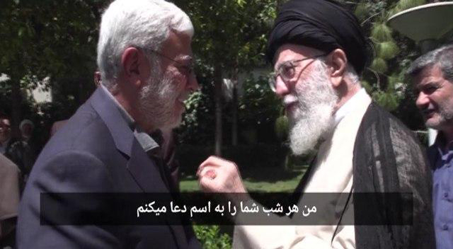 رهبر انقلاب خطاب به ابومهدی: هر شب شما را به اسم دعا میکنم رهبر انقلاب خطاب به ابومهدی: هر شب شما را به اسم دعا میکنم
