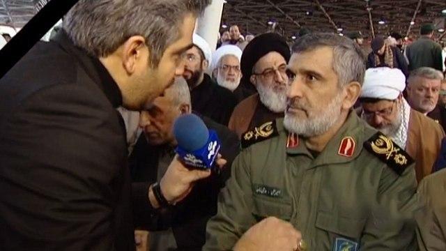 رجزخوانی سردار حاجی زاده برای ترامپ رجزخوانی سردار حاجی زاده برای ترامپ