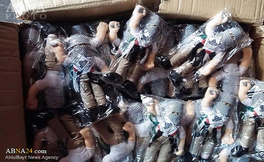 توقیف عروسکهایی با پوشش فلسطینی توسط اسرائیل+تصاویر