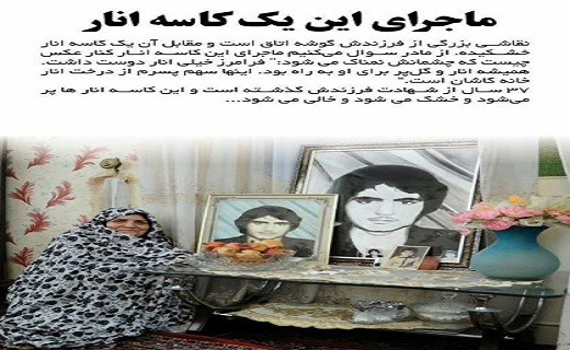 ماجرای «کاسه انار» یک مادر + عکس
