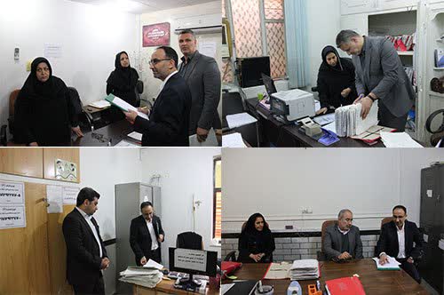 بازدید هیات بازرسی دادسرای انتظامی قضات کشور از مجتمع‌های شورای حل اختلاف اهواز
