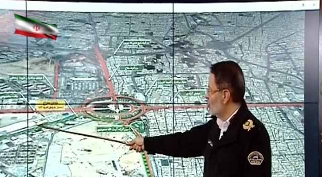 در یوم الله 22 بهمن عبور از کدام مناطق تهران ممنوع است؟