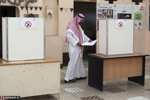 اولین حضور زنان عربستان در انتخابات + تصاویر اولین حضور زنان عربستان در انتخابات + تصاویر