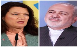 وزیر امور خارجه سوئد با وزیر امور کشورمان تلفنی گفتگو کرد