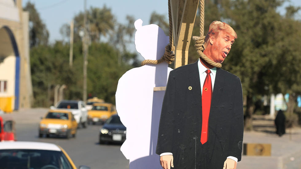 رئیس جمهور آمریکا به دار آویخته شد رئیس جمهور آمریکا به دار آویخته شد