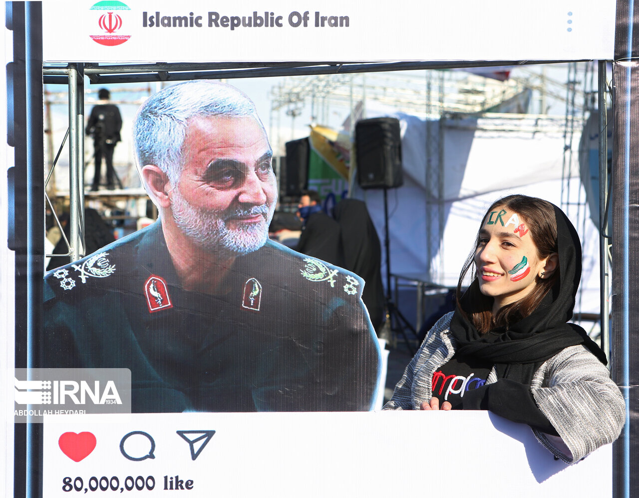 ۲ تصویر متفاوت از راهپیمایی ۲۲ بهمن ۹۸ ۲ تصویر متفاوت از راهپیمایی ۲۲ بهمن ۹۸