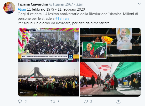 ۲۲ بهمن ۹۸ از سر قلم و دریچه لنز خبرنگاران خارجی