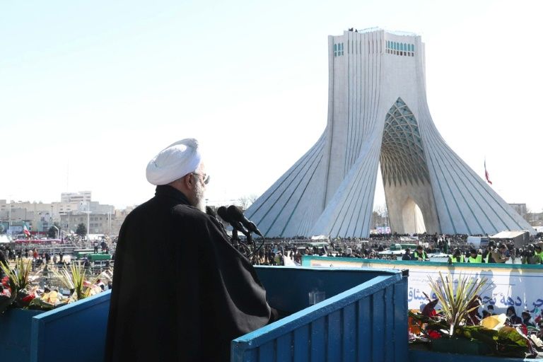 تصاویر خبرگزاری فرانسه از راهپیمایی ۲۲ بهمن تصاویر خبرگزاری فرانسه از راهپیمایی ۲۲ بهمن