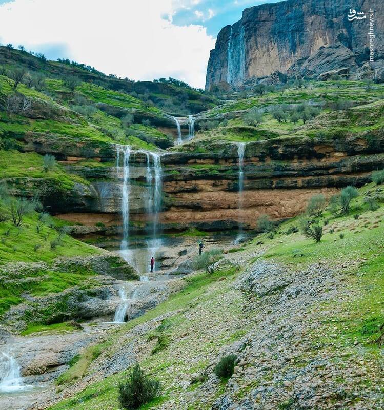 تصاویری از آبشار زیبای دزفول تصاویری از آبشار زیبای دزفول