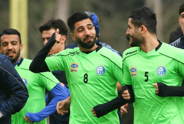 هافبک تاثیرگذار استقلال آماده بازگشت به میادین + عکس هافبک تاثیرگذار استقلال آماده بازگشت به میادین + عکس