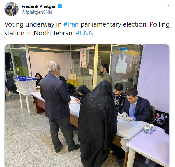 گزارش خبرنگار سی‌ان‌ان از انتخابات در ایران
