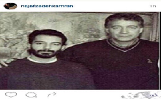 تصویری از ناصر حجازی و کامران نجفزاده، بیست سال پیش تصویری از ناصر حجازی و کامران نجفزاده، بیست سال پیش