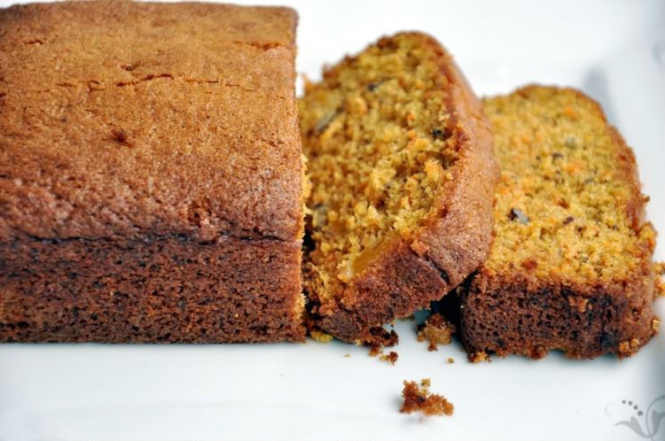 طرز تهیه کیک هویج، گردو
