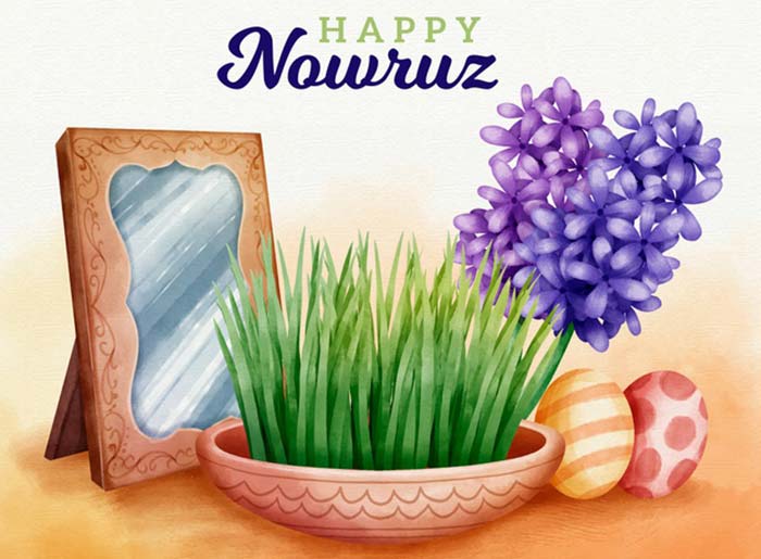 متن تبریک عید نوروز به انگلیسی + ترجمه فارسی متن تبریک عید نوروز به انگلیسی + ترجمه فارسی