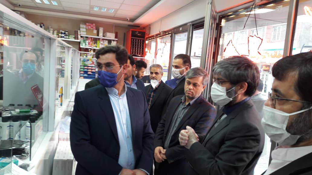 رییس کل دادگستری اردبیل از داروخانه‌های سطح شهر بازدید کرد