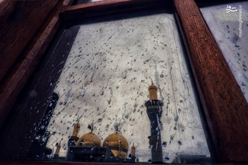 نمایی بارانی از کاظمین نمایی بارانی از کاظمین