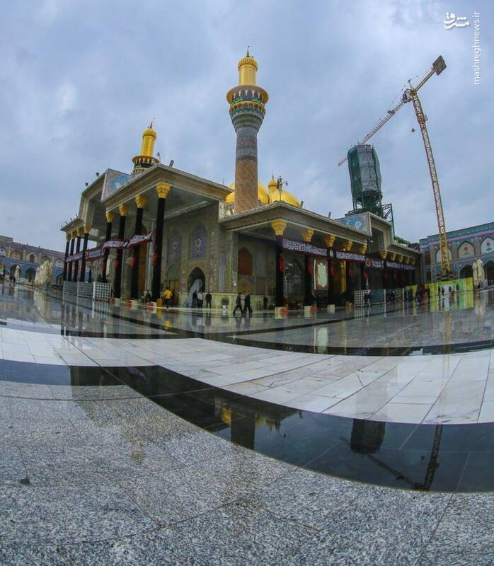 نمایی بارانی از کاظمین نمایی بارانی از کاظمین