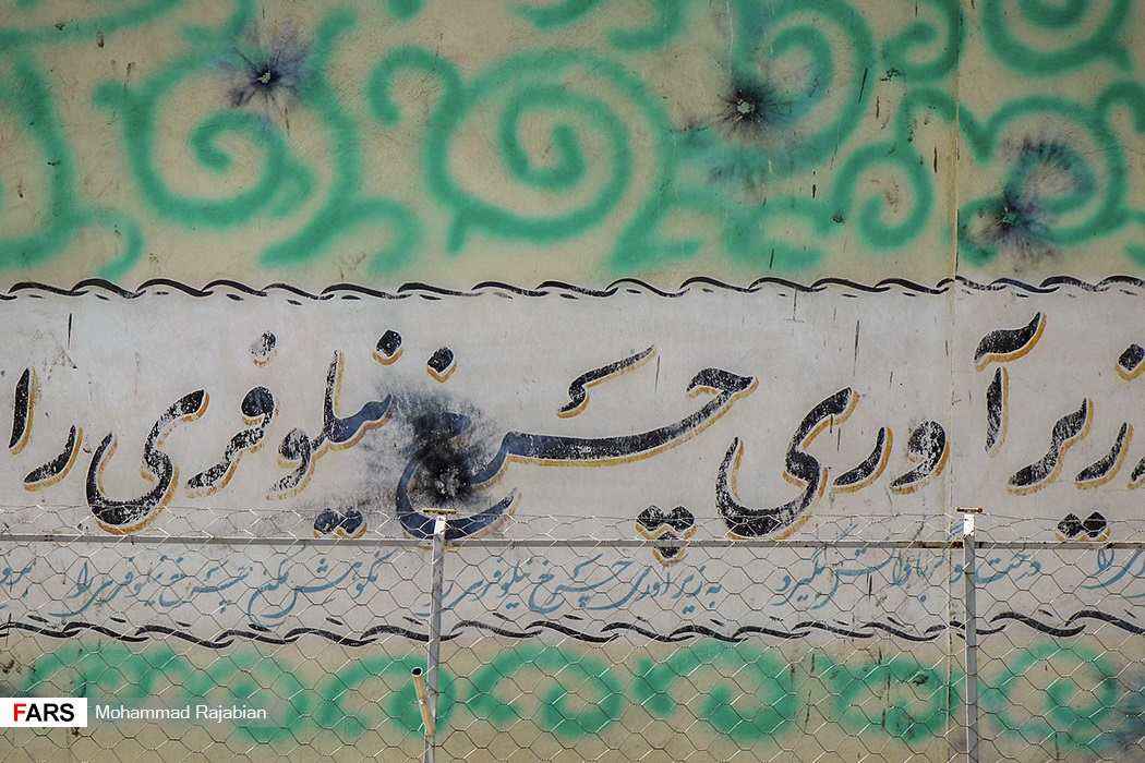 دیوارهایی که زخمی شدند! +تصاویر
