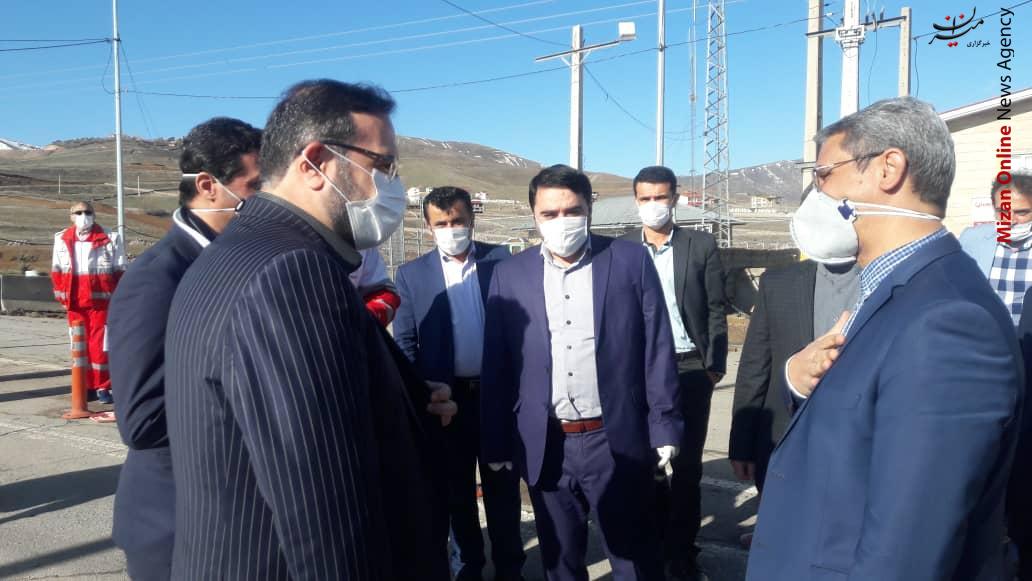 بازدید رئیس کل دادگستری استان البرز از مبادی ورودی طالقان