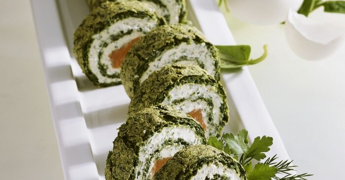 طرز تهیه رولت اسفناج