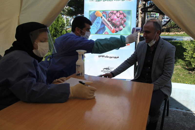 غربالگری ۶۷۰۰ نفر از کارکنان شرکت واحد اتوبوسرانی