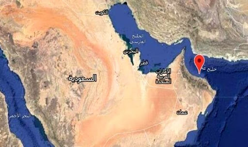 تسلط افراد مسلح بر یک کشتی در خلیج عمان