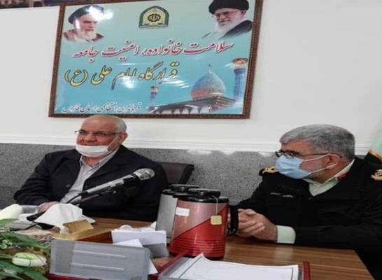 بازدید دادستان نظامی فارس از قرارگاه امام علی(ع) نیروی انتظامی/ کنترل تردد در سطح استان برای مقابله با بیماری کرونا