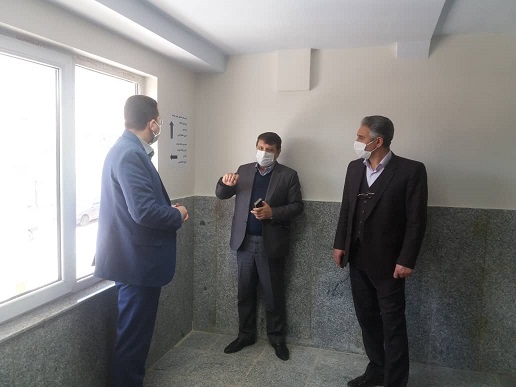 بازدید رئیس کل دادگستری آذربایجان شرقی از ساختمان جدید حوزه قضایی و شورای حل اختلاف خواجه