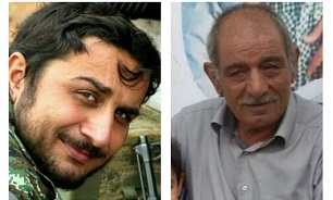 پدر شهید مدافع حرم احمد اعطایی به فرزند شهیدش پیوست