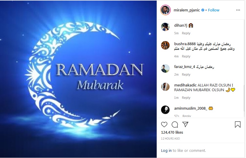 تبریک ماه مبارک رمضان توسط باشگاهها و بازیکنان مطرح جهان+ تصاویر تبریک ماه مبارک رمضان توسط باشگاهها و بازیکنان مطرح جهان+ تصاویر