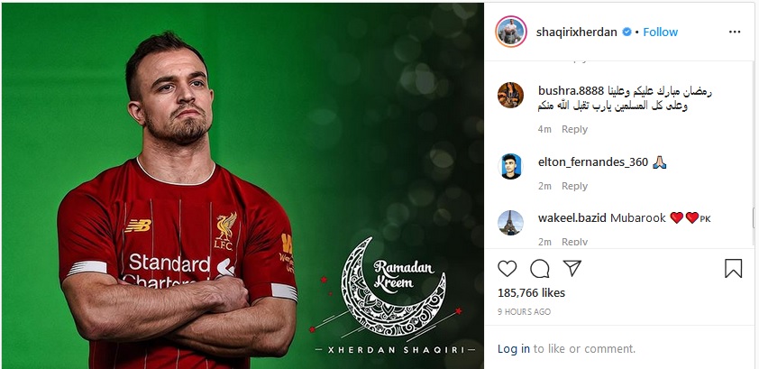 تبریک ماه مبارک رمضان توسط باشگاهها و بازیکنان مطرح جهان+ تصاویر تبریک ماه مبارک رمضان توسط باشگاهها و بازیکنان مطرح جهان+ تصاویر