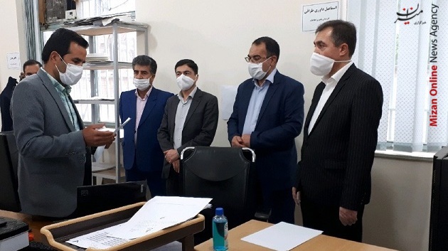 بازدید از پیش اعلام نشده مدیر کل ثبت اسناد و املاک خراسان شمالی از اداره اجرای اسناد رسمی بجنورد بازدید از پیش اعلام نشده مدیر کل ثبت اسناد و املاک خراسان شمالی از اداره اجرای اسناد رسمی بجنورد