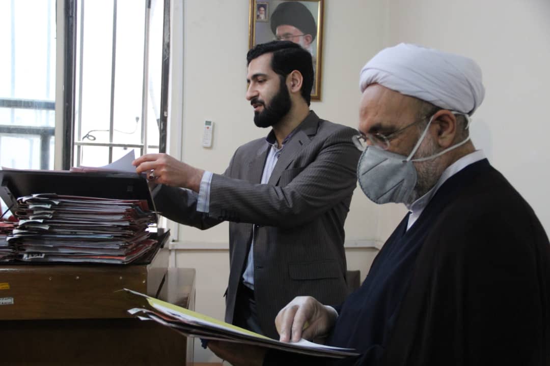 بازدید از پیش اعلام نشده رییس کل دادگستری استان مازندران از دادسرا‌ی مرکز استان