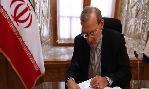 لاریجانی برای رییس مجلس پاکستان آرزوی بهبودی کرد