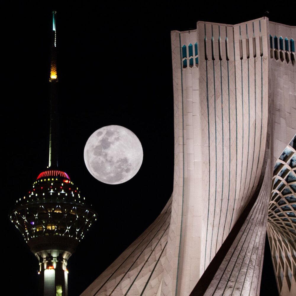 ارتباط احتمالی « ابر ماه» با زلزله تهران +عکس ارتباط احتمالی « ابر ماه» با زلزله تهران +عکس