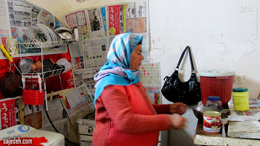 تنها بانوی رفتگر ایران + تصاویر تنها بانوی رفتگر ایران + تصاویر