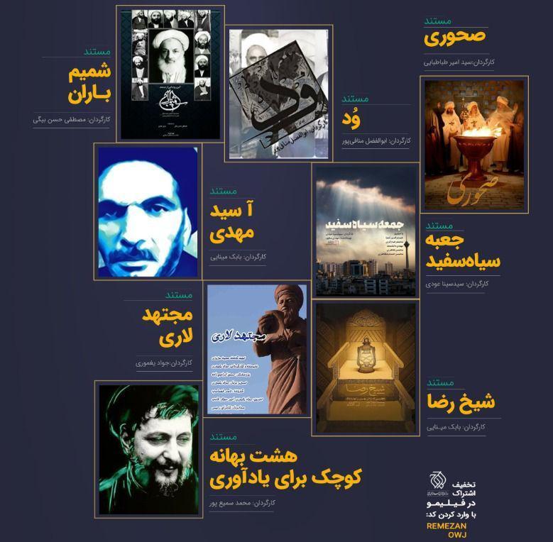 عرضه اینترنتی ۸ مستند درباره علمای بزرگ دینی همزمان با شبهای قدر عرضه اینترنتی ۸ مستند درباره علمای بزرگ دینی همزمان با شبهای قدر