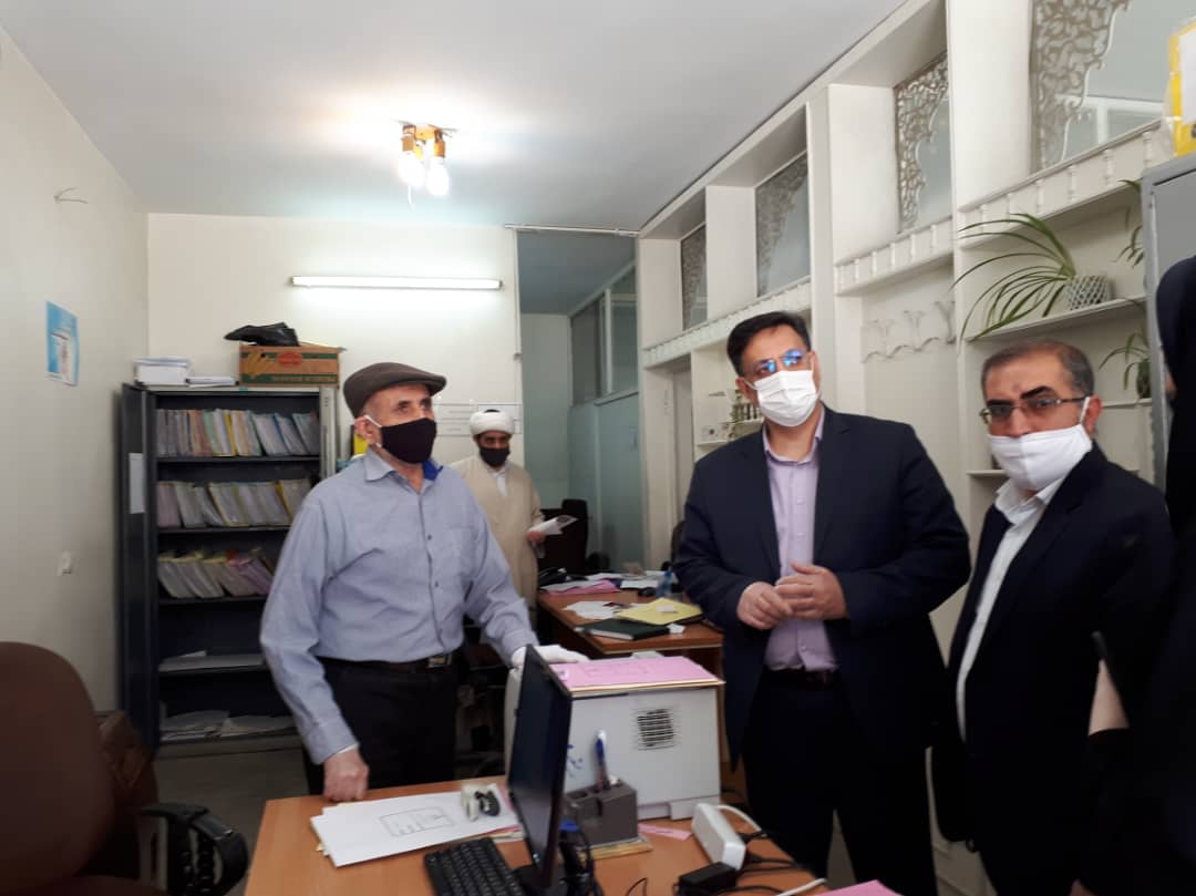 بازدید رییس شورا‌های حل اختلاف استان اصفهان از مجتمع حصروراثت 