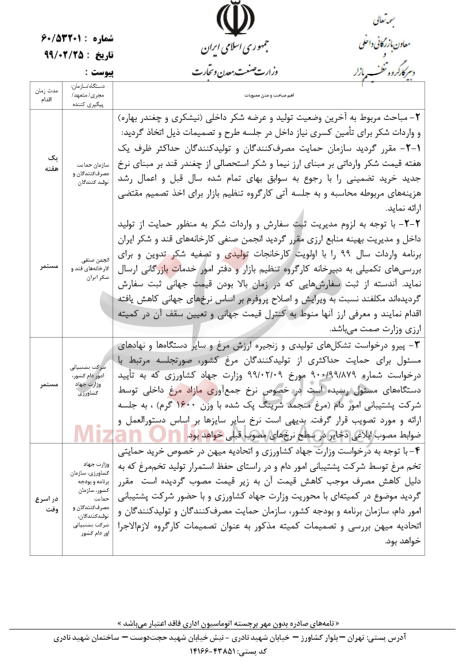 صادرات رب تا اطلاع ثانوی آزاد شد + سند صادرات رب تا اطلاع ثانوی آزاد شد + سند