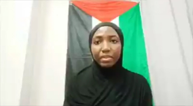 پیام روز قدس دختر علامه زکزاکی