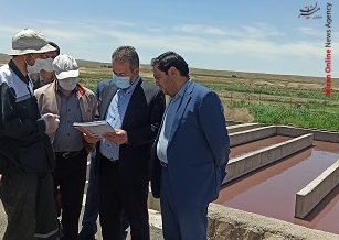 تاکید دادستان عمومی و انقلاب اسفراین بر صیانت از سلامت مردم در بازدید از تصفیه خانه فاضلاب