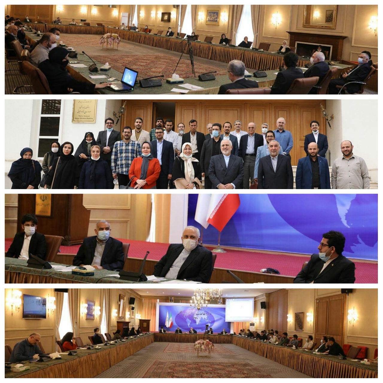 دیدار ظریف با نمایندگان موسسات خیریه مردمی و گروههای جهادی دیدار ظریف با نمایندگان موسسات خیریه مردمی و گروههای جهادی