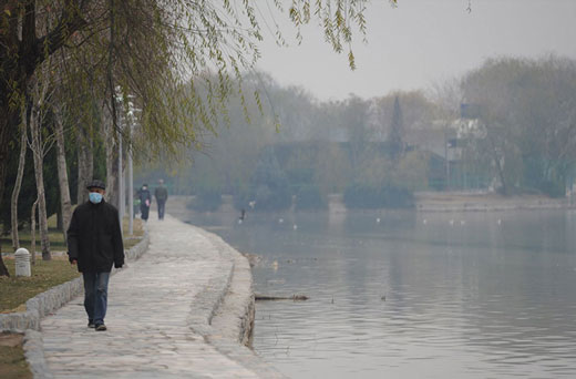آلودگی هوا در اصفهان + تصاویر