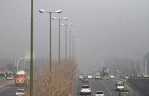 آلودگی هوا در اصفهان + تصاویر