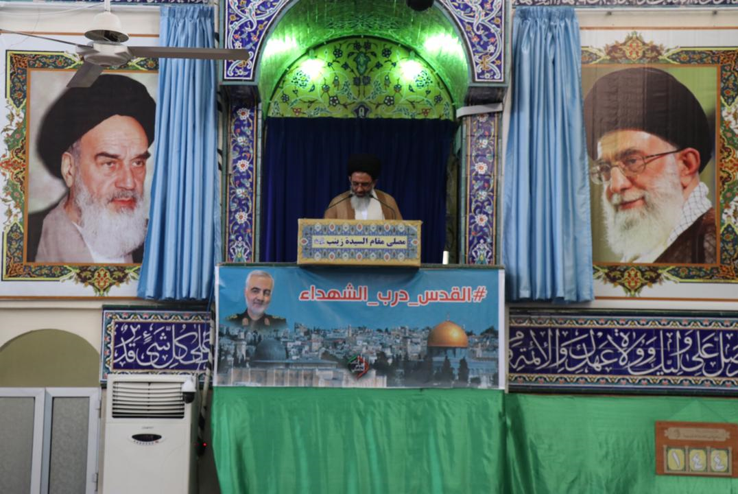 تصاویری از برگزاری نماز جمعه حرم حضرت زینب (س) پس از ۳ ماه تعطیلی تصاویری از برگزاری نماز جمعه حرم حضرت زینب (س) پس از ۳ ماه تعطیلی
