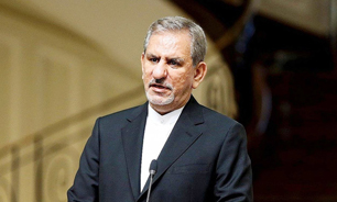 پیام تبریک دکتر جهانگیری به رییس مجلس شورای اسلامی / اعلام آمادگی دولت برای همکاری و تعامل موثر با مجلس شورای اسلامی