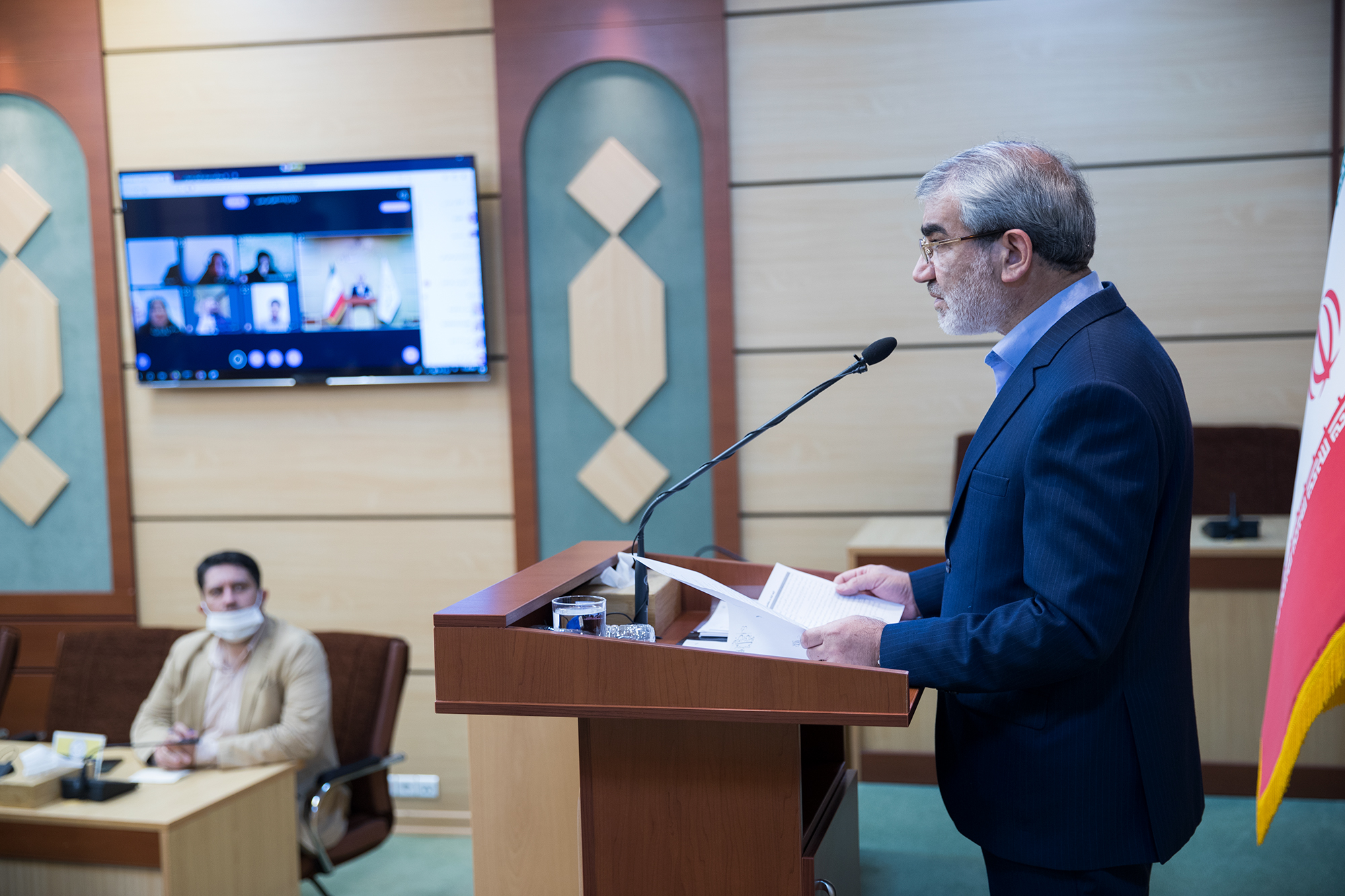 تازهترین نشست خبری سخنگوی شورای نگهبان به روایت تصاویر تازهترین نشست خبری سخنگوی شورای نگهبان به روایت تصاویر