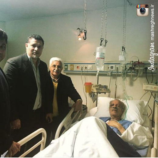 عیادت علی دایی از پورحیدری + عکس
