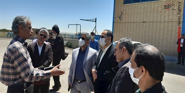 بازدید دادستان عمومی و انقلاب مرکز استان سمنان از تصفیه خانه شهرک صنعتی سمنان بازدید دادستان عمومی و انقلاب مرکز استان سمنان از تصفیه خانه شهرک صنعتی سمنان